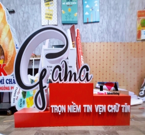 BỤC LOGO GAMA