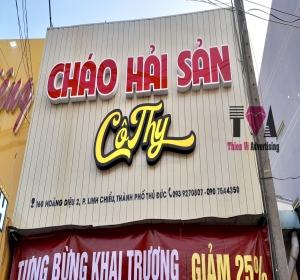 BẢNG HIỆU CHỮ NỔI SÁNG MẶT 